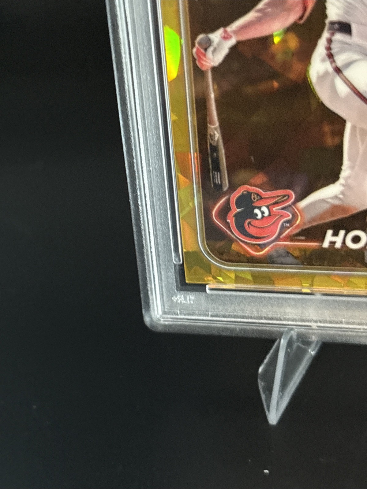 2024 Topps Chrome Update Sapphire Gold Refractor Jackson Holliday RC /50 PSA 10 view 7
