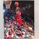Michael Jordan Signed Autographed 8x10 inch Glossy Photo, COA