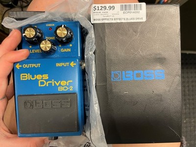 BOSS BD-2 Blues Driver Effects Pedal (ECP014092)