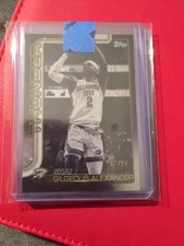 Topps 2025-26 Shai Gilgeous-Alexander #115 OKC Target Exclusive Blackout /99