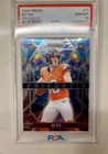 2024 Prizm Bo Nix Rookie Card #11 PRIZMATIC 💎PSA 10 Gem Mint💎 Broncos
