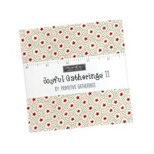 Moda Primitive Joyful Gatherings II Charm Pack 42 Tkanina 5" Kwadrat NOWY!
