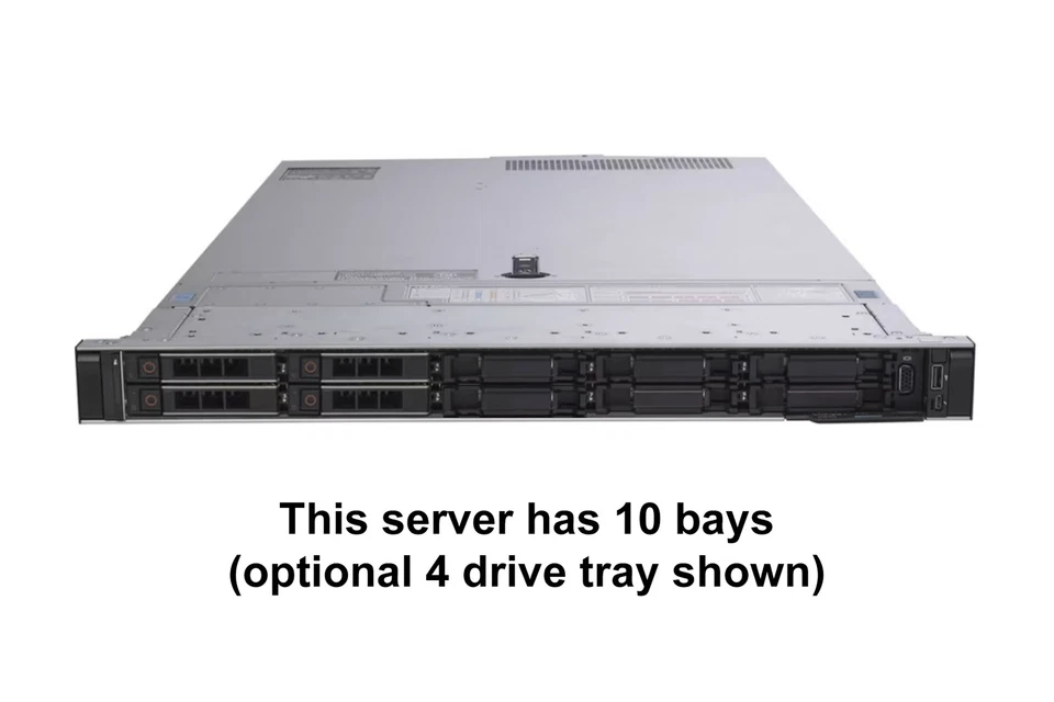 Dell PowerEdge R640 Server 2x Gold 6138 = 40 Cores H730P 256GB RAM 4x 1.2TB SAS - Image 3 of 4