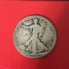 1916 Walking Liberty Half Dollar - Good Condition First Year- Low Mintage