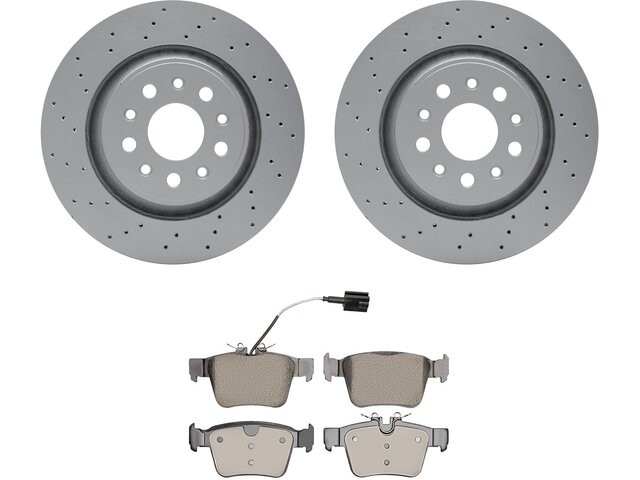 Rear Brake Pad and Rotor Kit fits Maserati Levante 2017-2020 94JPDN