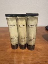 Wen By Chaz Dean Sweet Almond Mint Styling Cream Lot Of 3 Sealed 4floz