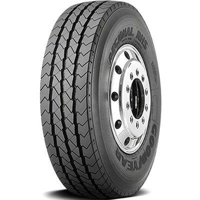 Tire 235/75R17.5 132L Load H 16 Ply Goodyear Regional RHS Steer Commercial