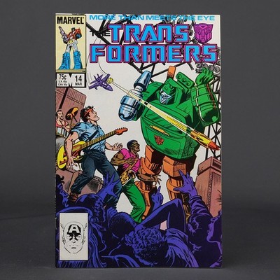 THE TRANSFORMERS #14 Marvel Comics 1986 (W/CA) Budiansky (A) Perlin 260301