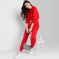 Wild Fable Women's High Rise Joggers Sweatpants, Size Large