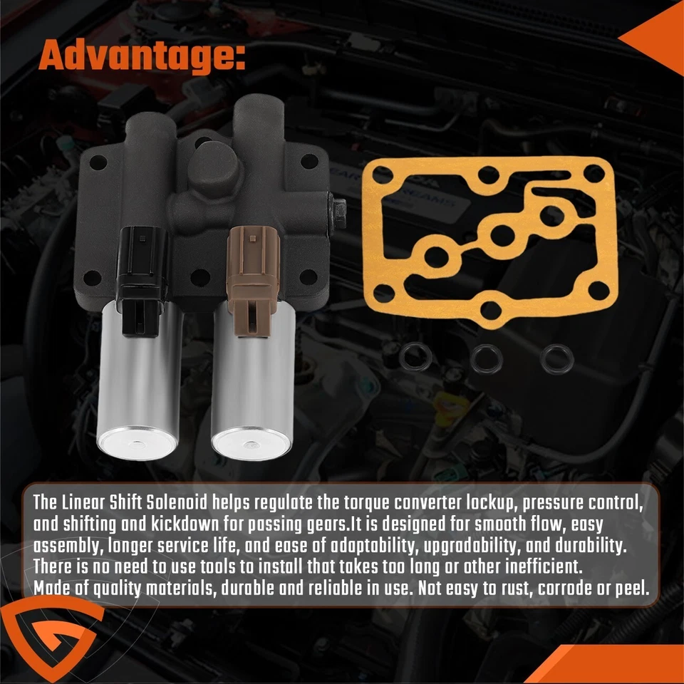 Solenoide de cambio lineal doble transmisión para Acura CL 1998-1999 2,3 L 2,4 L 3,0 L Foto 2 de 4