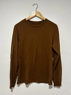 George Long Sleeve Butterscotch Solid Shirt Size Medium 38-40 - Image 1 of 3