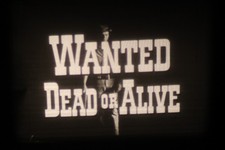 16mm Wanted Dead or Alive Steve McQueen