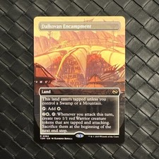 MTG Dalkovan Encampment - Borderless, NM-Mint, English Tarkir: Dragonstorm