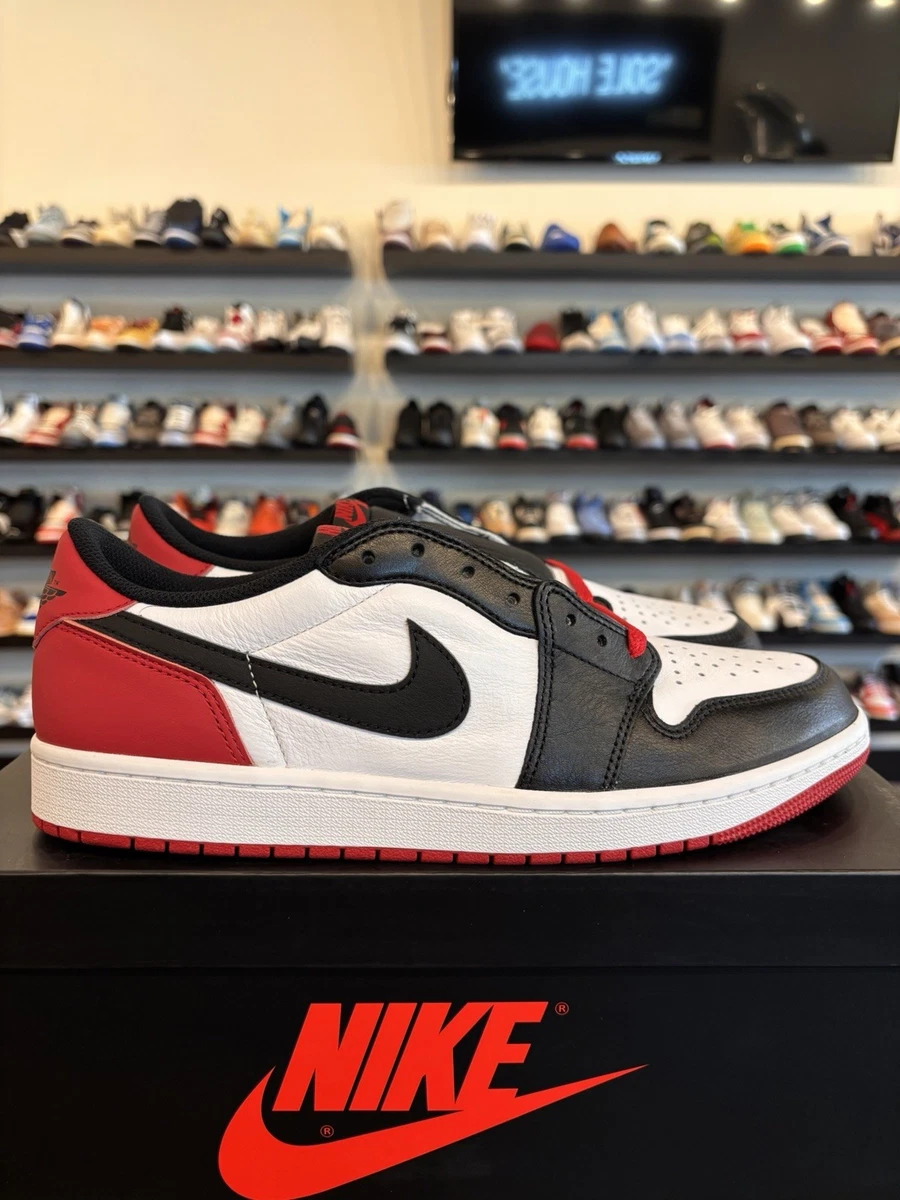 Jordan 1 Retro OG Low Black Toe for Sale | Authenticity Guaranteed