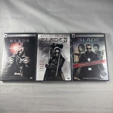 Blade - Complete Trilogy 1 2 3 DVD Lot I II Trinity NEW SEALED AND USED