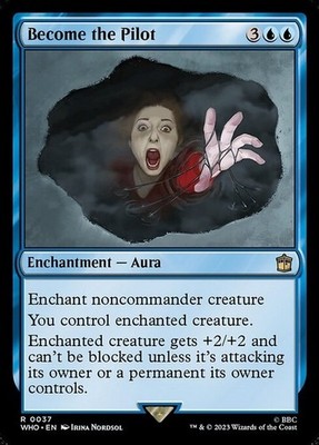 Become the Pilot ~ Commander: Doctor Who [ NearMint ] [ Magic MTG ]