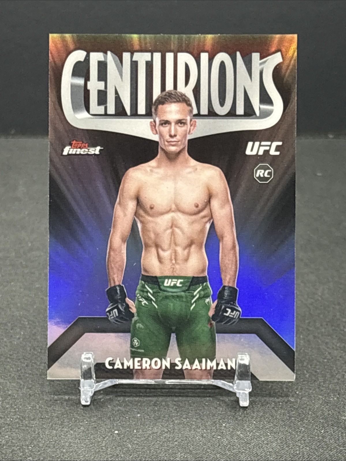 2024 Topps Finest UFC - Centurions Cameron Saaiman (RC) Case Hit!