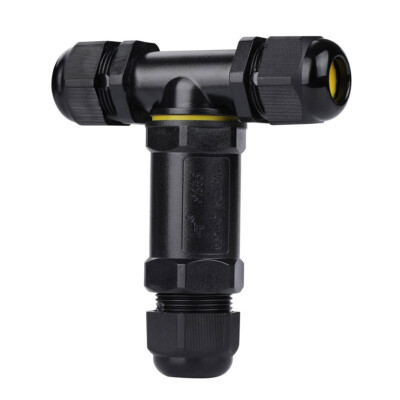 Kabelmuffe Abzweigdose Kabelverbinder T-Muffe IP68 Wasserdicht Erdkabel 4 Pin