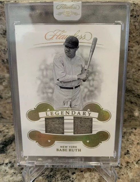babe ruth game used jersey