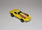 VTG Hot Wheels 1975 Corvette Stingray Diecast Car Yellow Vintage