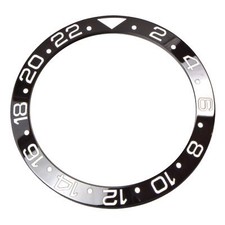 Lunetta in ceramica nera compatibile con Rolex GMT-Master