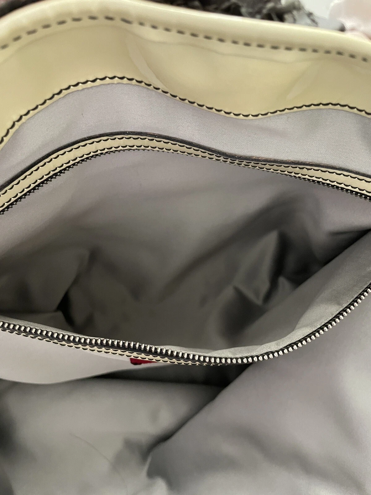 Borsa a mano Valentino Rosaer Borsa Tote Media In Più Grigi & Nero Eccellente