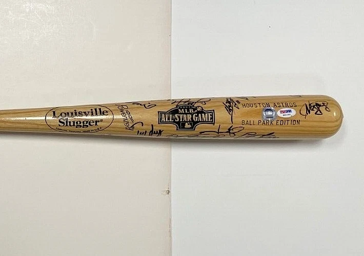2004 American League All Star Multi-Signed Baseball Bat PSA/DNA Ichiro 24 Autos - Image 2 of 4