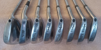 TZ GOLF - VINTAGE RARE Hagen Haig Ultra BLADES 3-SW Irons Wilson