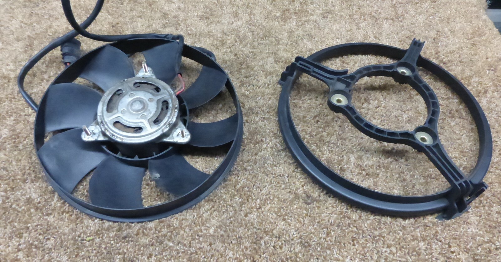 00-05 AUDI S4 B5 A6 C5 Allroad 2.7T OEM Cooling Fan Motor Assembly 