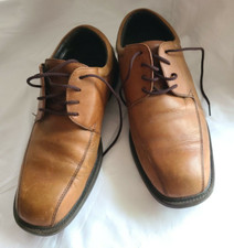 Nunn Bush Comfort Gel Brown Leather Oxford Dress Shoes Mens Size 9.5 M