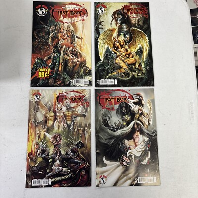 First Born 1-3 + First Look (Top Cow 2007) Full Set 