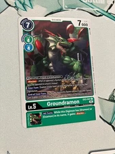Groundramon EX3-041 U Digimon CCG | Draconic Roar NM
