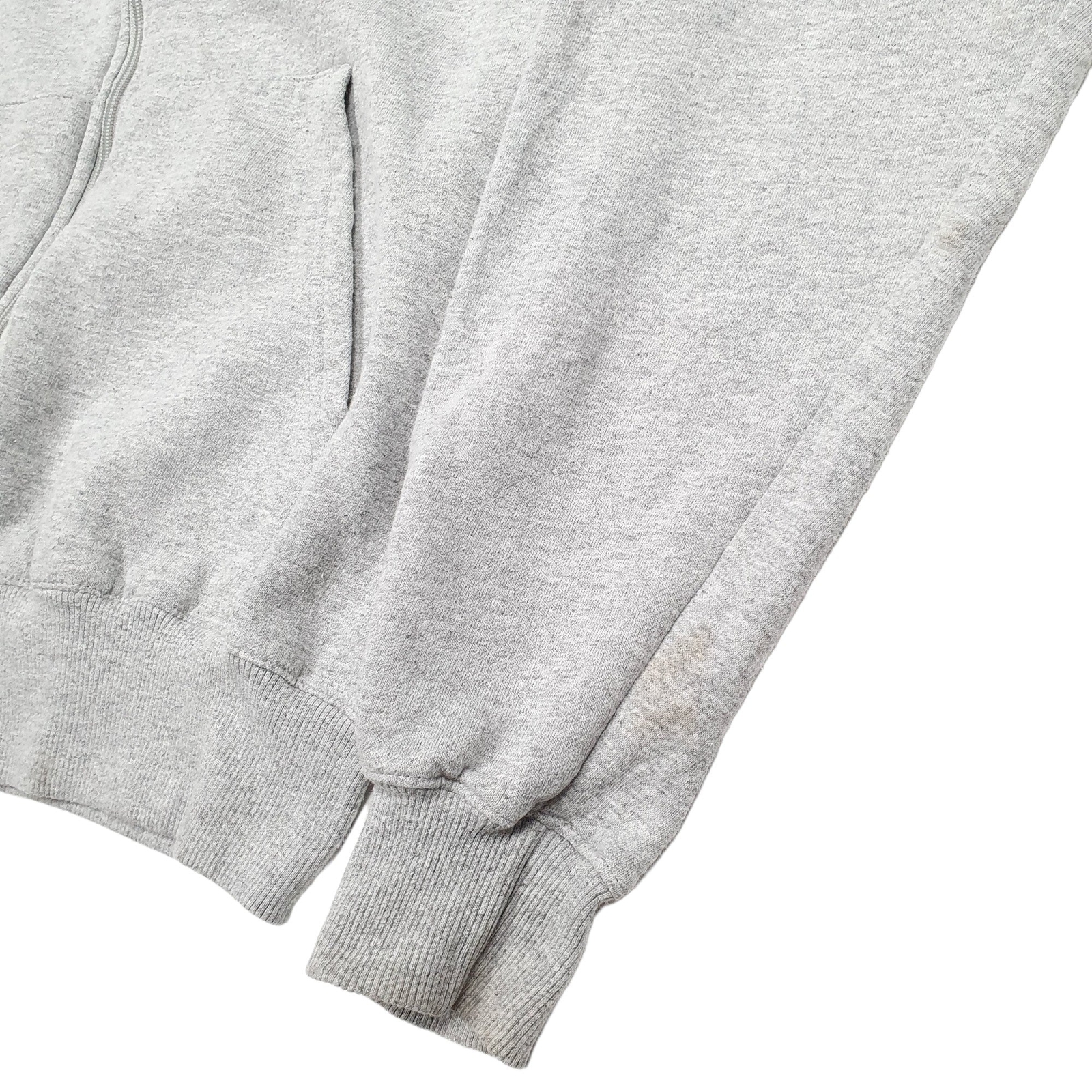 CHAMPION Full Zip Cotton Jumper Sweatshirt Mens M image 4