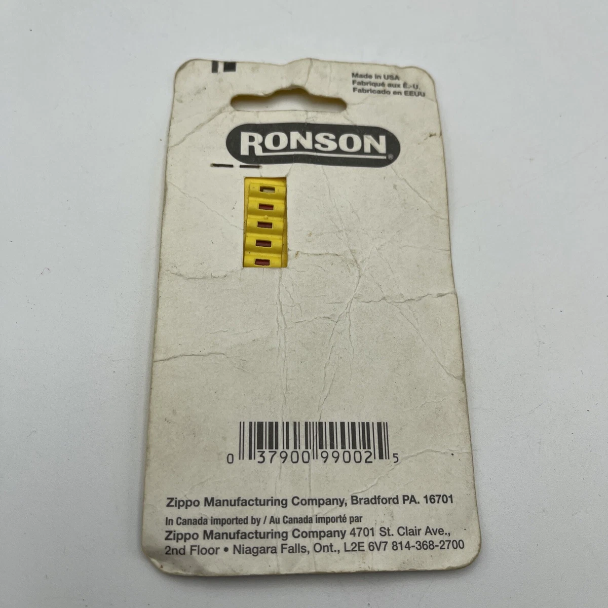 Vintage Ronson Lighter Flints 5 New Old Stock Zippo