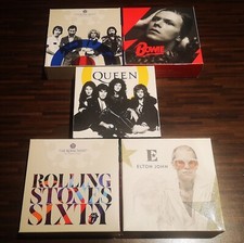 Silver Proof Music Legends Queen Elton Bowie The Who Rolling Stones Coin Set