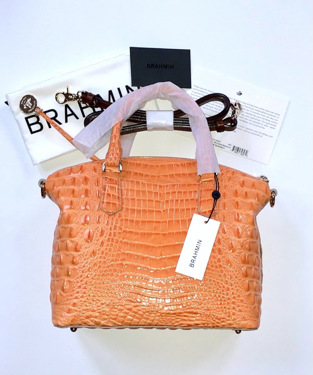 Orange brahmin hotsell bag