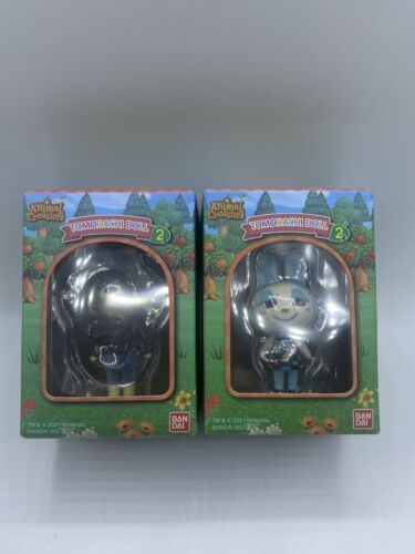 2 Bandai Tomodachi Doll ACNH Francine , Wolfgang Figures Volume 2 NEW - Picture 1 of 4
