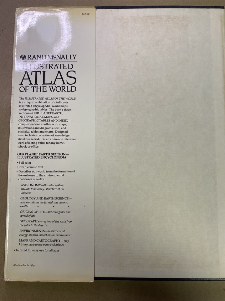 Rand McNally : Illustrated Atlas of the World | eBay