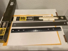 New Heller 14" Flexible Fine Milled Curved Tooth File, 81-11550