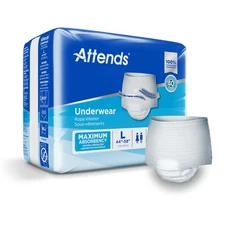 Attends Disposable Underwear Large Heavy 72 Ct