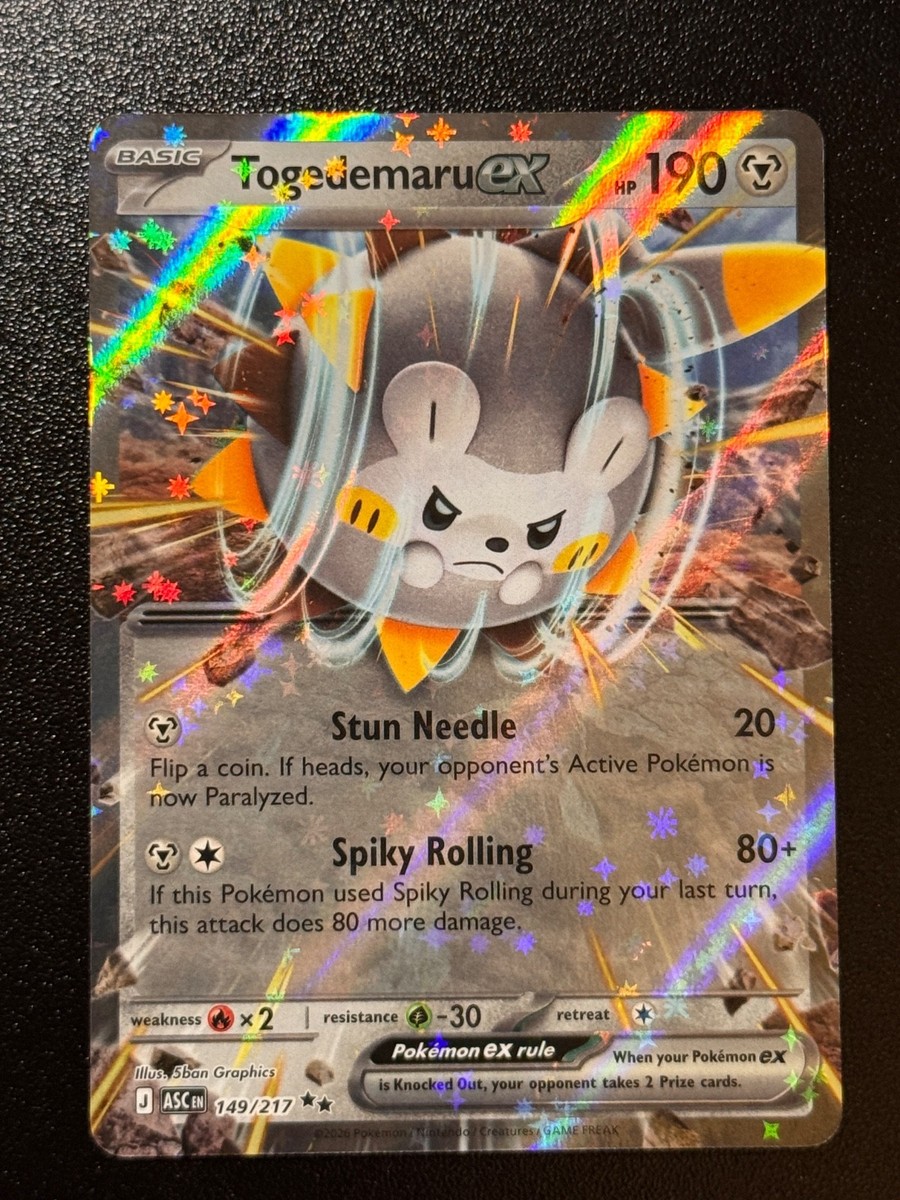 togedemaru pokemon card value Togedemaru - SWSH08: Fusion Strike [REVERSE HOLO]