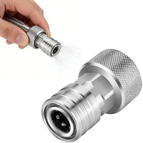 US Garden Hose to Pressure Washer Adapter 3/4” GHT to 1/4” Quick Connect NEW