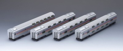 Tomix HO-089 JR Series E26 Cassiopeia 4-Car Sleeper Train Add-on Set A HO Scale
