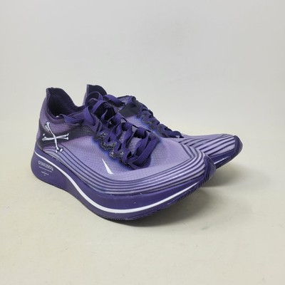 Nike Gyakusou Zoom Fly Men's Size 5 AR4349-500 Ink/sail-dark Grey-black Purple