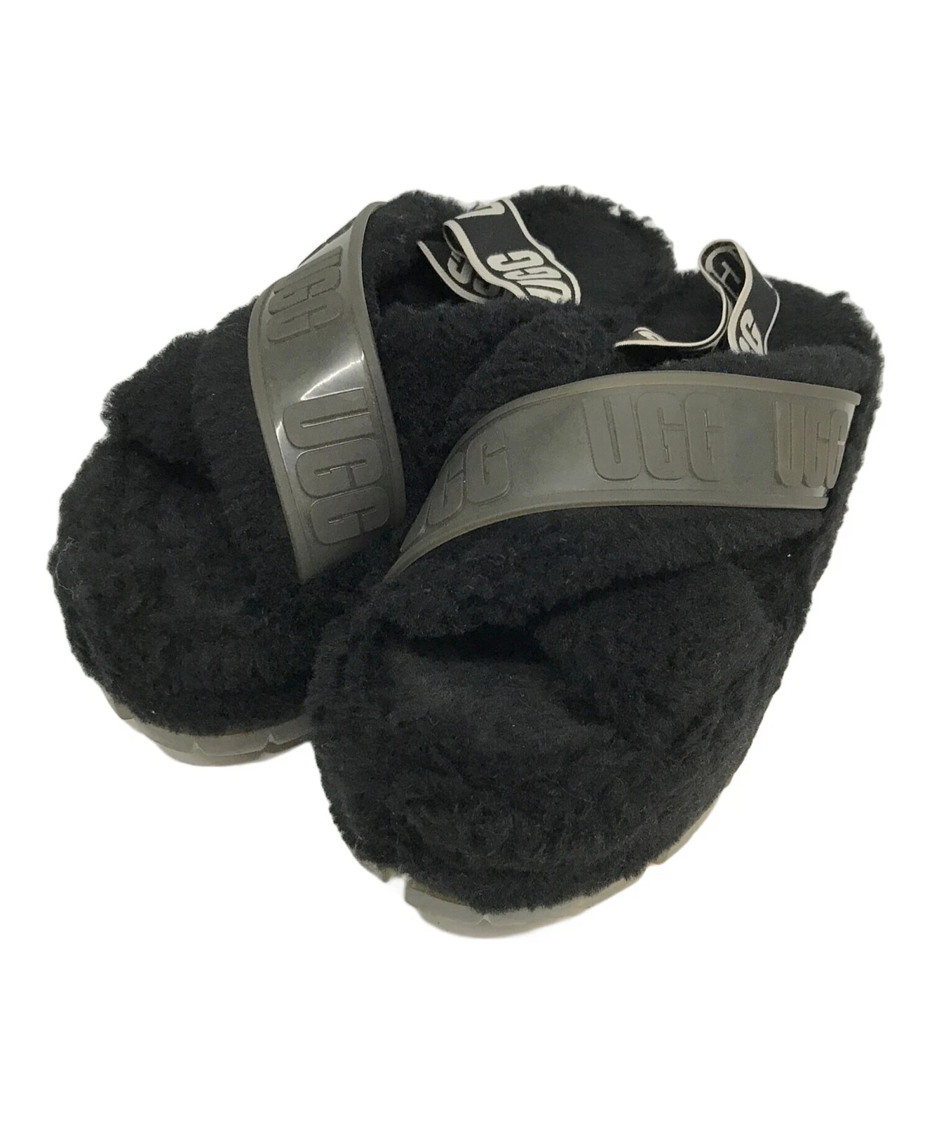 UGG FUZZITA CLEAR Nero Taglia: 24 cm US7