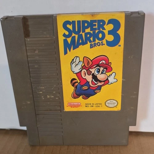 Nintendo Super Mario Bros. 3 Nintendo NES Cartridge NTSC-U/C 1985 Video Game