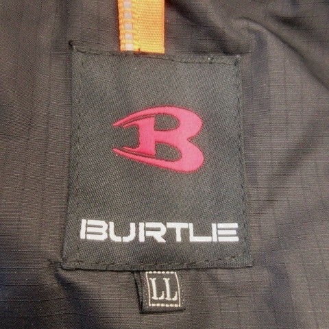 Burtle Padded Work Jacket LL Black Long Sleeve St… - image 7