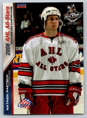 Nathan Paetsch 2005-06 AHL All-Stars Rochester Americans