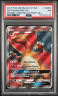 2017 POKEMON SM GX PREMIUM COLLECTION #SM60 FULL ART/CHARIZARD GX PSA 7