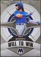 2022 Panini Mosaic - Will to Win Baseball Bo Bichette #WW-4 NM
